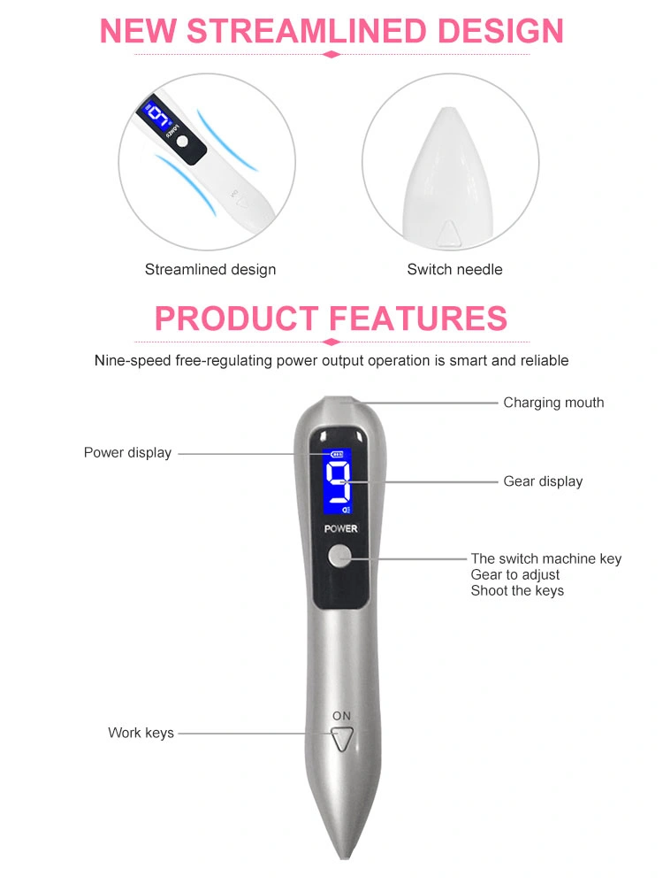 Fibroblast Pen Jet Plasma Lift Lifting Skin Pen Spot Mole Removal Plasma Pen