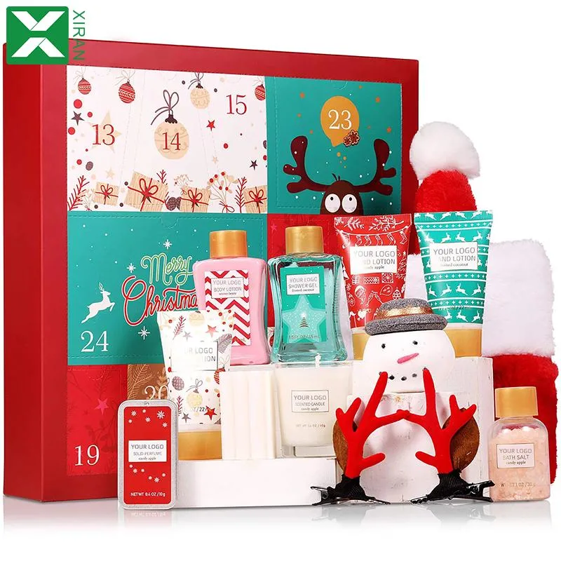 SPA Kits Cosmetic Surprise Holiday Gift for Women Christmas Skincare Sets